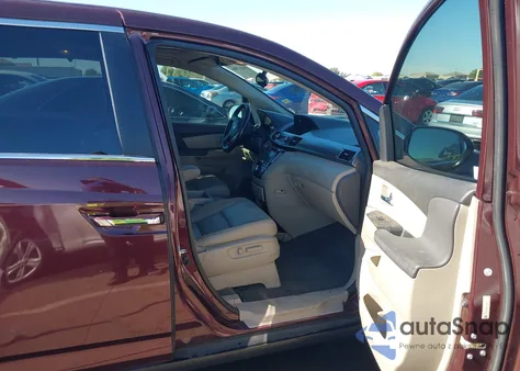 2014 Honda Odyssey Ex-L из США, поврежденный, VIN 5FNRL5H68EB109612